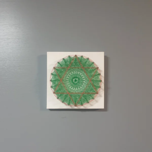 Mandala pequeña Chakra Corazón (Anahata)