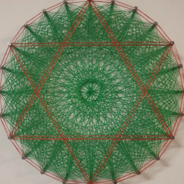 Mandala pequeña Chakra Corazón (Anahata)