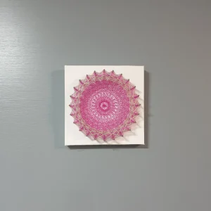 Mandala pequeña Chakra Corona (Sahasrara)
