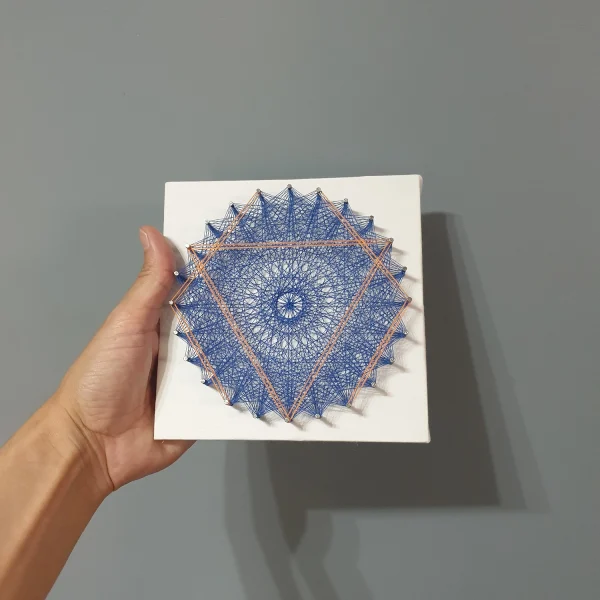 Mandala pequeña Chakra Tercer Ojo (Ajna)