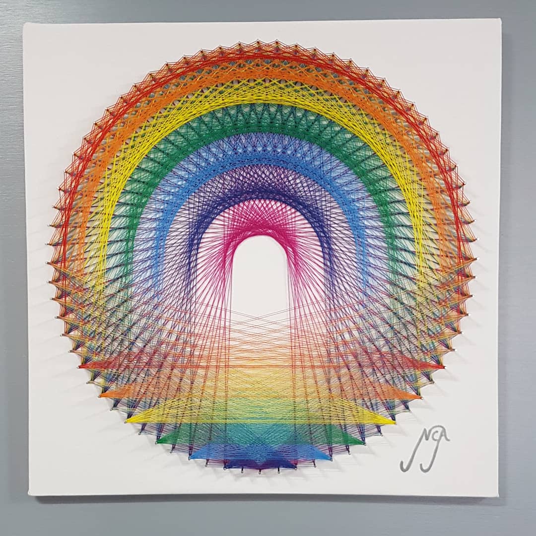 Portal Arcoíris Fondo Blanco